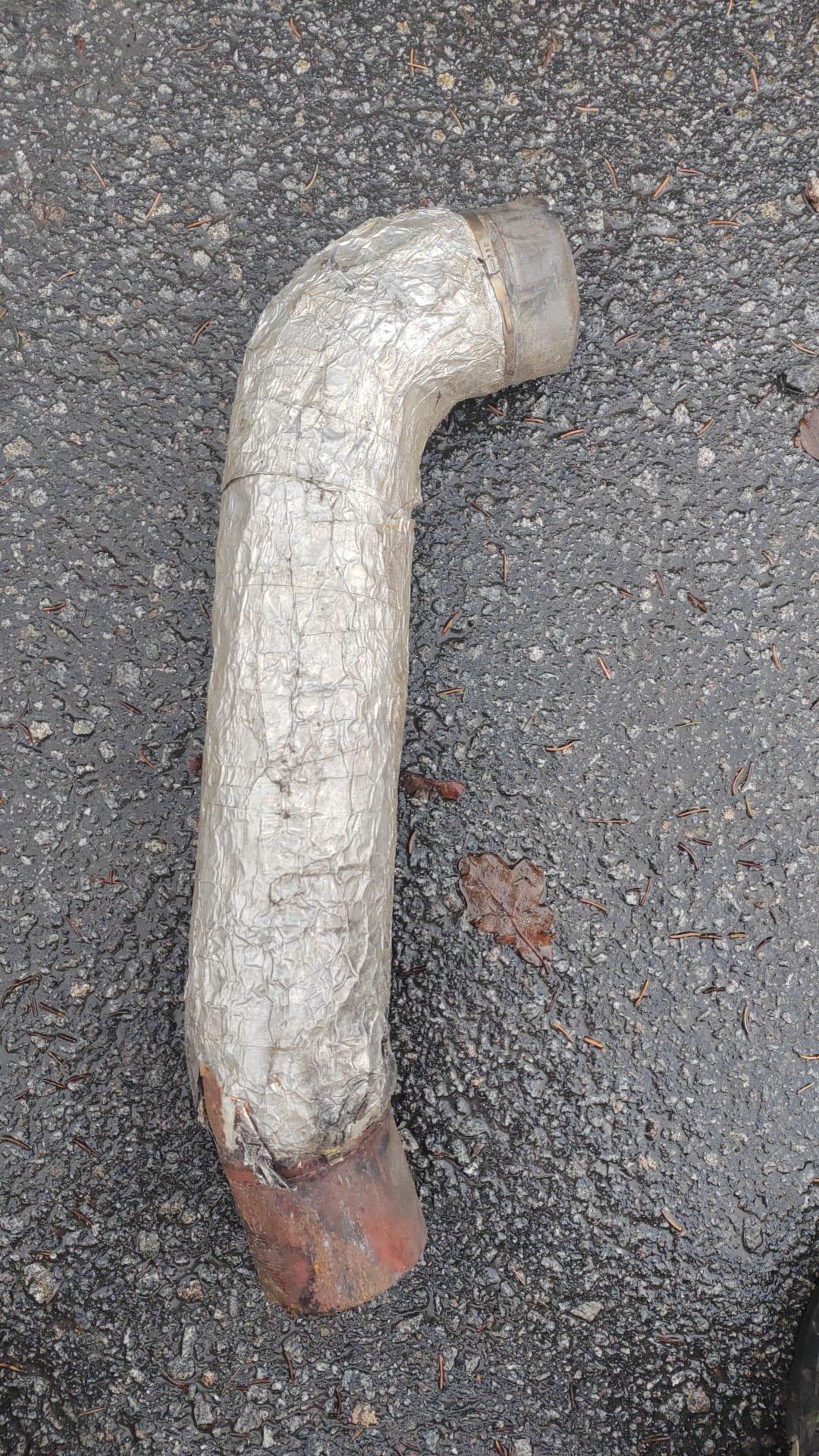 Exhaust system pipe KÄYTETTY